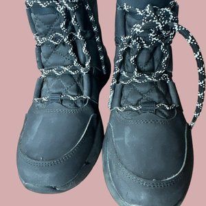 Timberland Boroughs Project Faux Fur Women Waterproof Boots A2CQQ Black Size 5.5